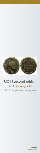 RIC I (second edition) Augustus 246 — CANOA