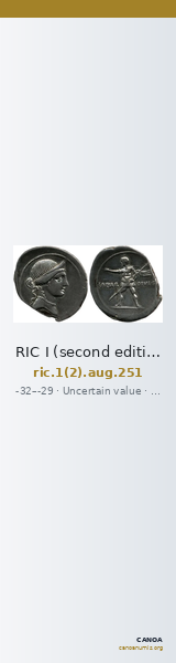 RIC I (second edition) Augustus 251 — CANOA