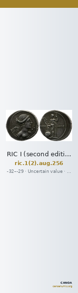 RIC I (second edition) Augustus 256 — CANOA