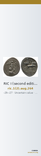 RIC I (second edition) Augustus 264 — CANOA
