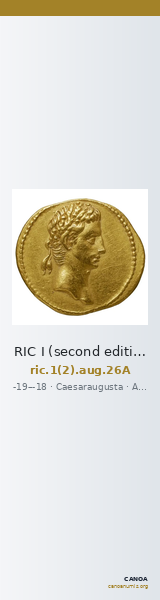 RIC I (second edition) Augustus 26A — CANOA