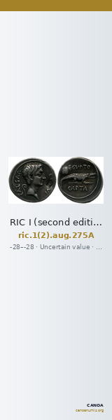 RIC I (second edition) Augustus 275A — CANOA
