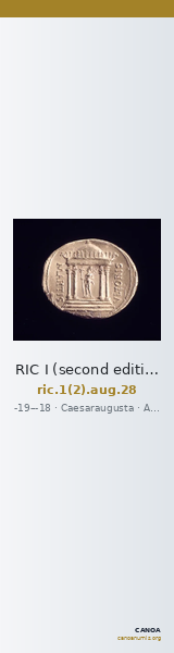 RIC I (second edition) Augustus 28 — CANOA