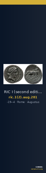 RIC I (second edition) Augustus 281 — CANOA