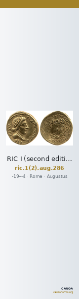 RIC I (second edition) Augustus 286 — CANOA