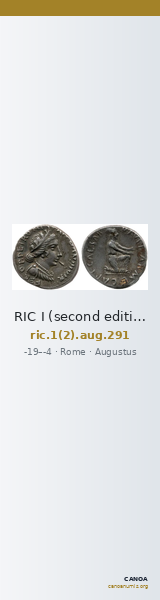 RIC I (second edition) Augustus 291 — CANOA