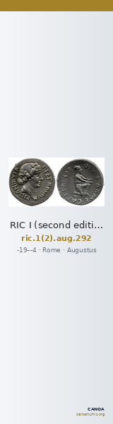 RIC I (second edition) Augustus 292 — CANOA
