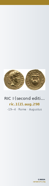 RIC I (second edition) Augustus 298 — CANOA