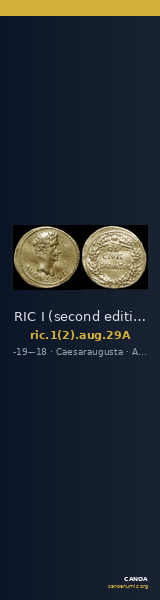 RIC I (second edition) Augustus 29A — CANOA