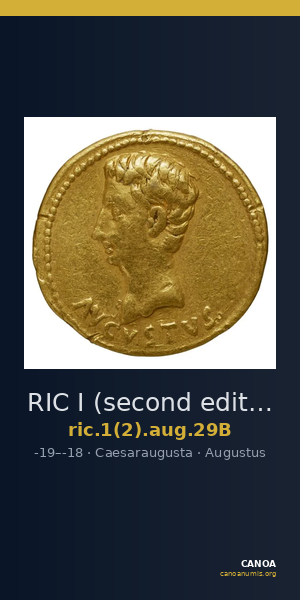 RIC I (second edition) Augustus 29B — CANOA
