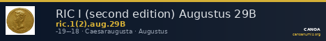 RIC I (second edition) Augustus 29B — CANOA