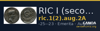 RIC I (second edition) Augustus 2A — CANOA