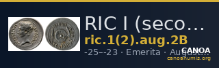 RIC I (second edition) Augustus 2B — CANOA