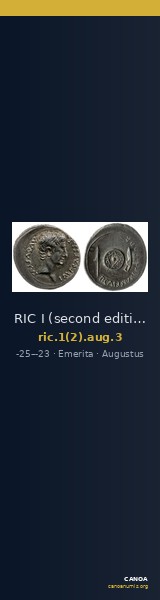 RIC I (second edition) Augustus 3 — CANOA