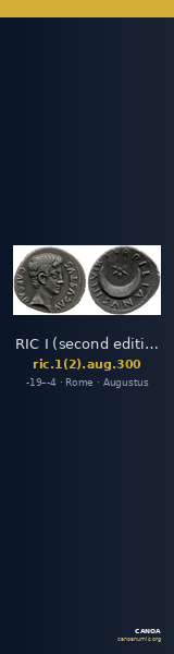 RIC I (second edition) Augustus 300 — CANOA