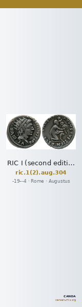 RIC I (second edition) Augustus 304 — CANOA