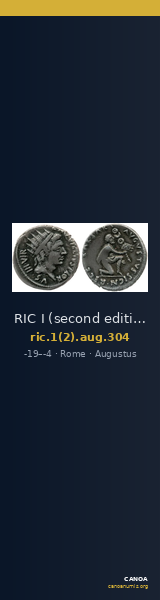 RIC I (second edition) Augustus 304 — CANOA