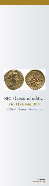 RIC I (second edition) Augustus 308 — CANOA