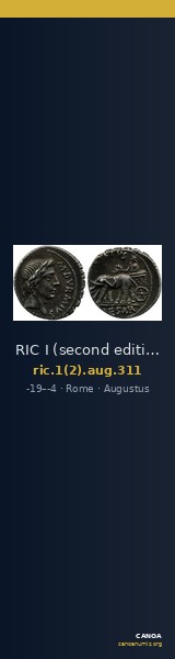 RIC I (second edition) Augustus 311 — CANOA