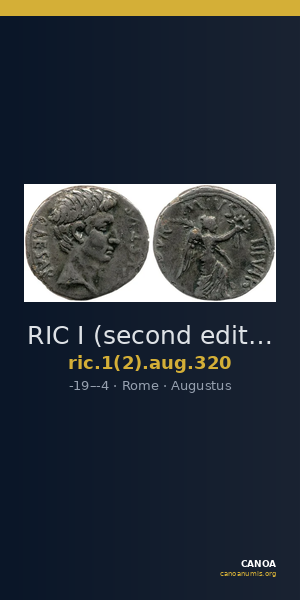 RIC I (second edition) Augustus 320 — CANOA