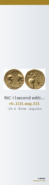RIC I (second edition) Augustus 321 — CANOA