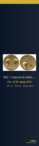 RIC I (second edition) Augustus 321 — CANOA