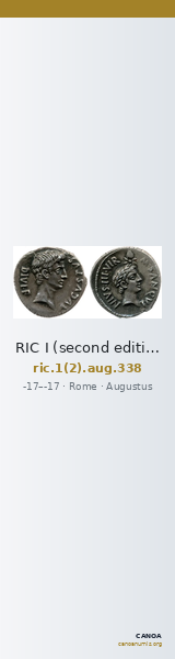 RIC I (second edition) Augustus 338 — CANOA