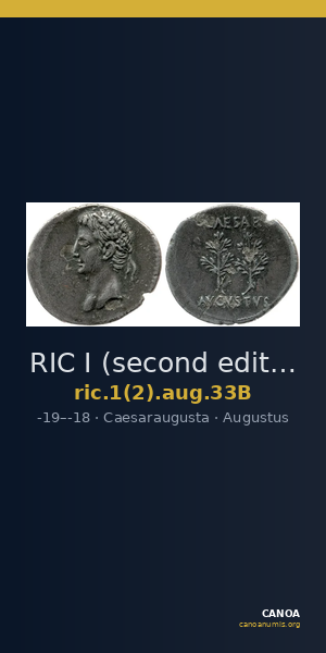 RIC I (second edition) Augustus 33B — CANOA