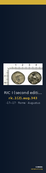 RIC I (second edition) Augustus 343 — CANOA