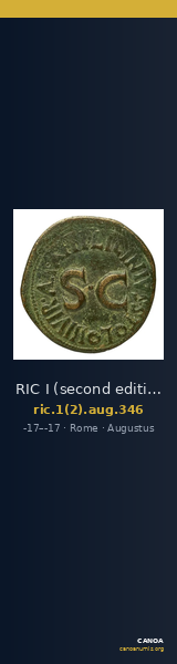 RIC I (second edition) Augustus 346 — CANOA