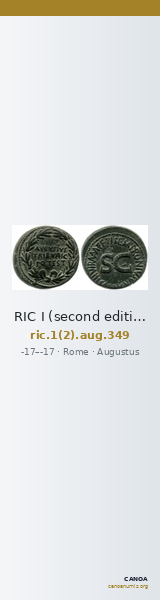 RIC I (second edition) Augustus 349 — CANOA
