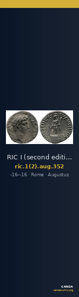 RIC I (second edition) Augustus 352 — CANOA