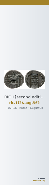 RIC I (second edition) Augustus 362 — CANOA