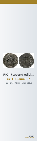 RIC I (second edition) Augustus 367 — CANOA