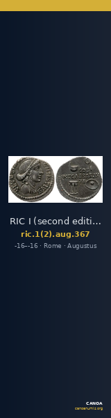RIC I (second edition) Augustus 367 — CANOA