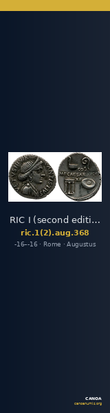 RIC I (second edition) Augustus 368 — CANOA