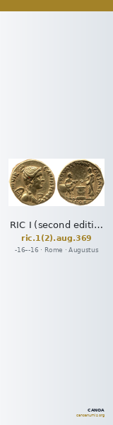 RIC I (second edition) Augustus 369 — CANOA