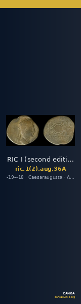 RIC I (second edition) Augustus 36A — CANOA