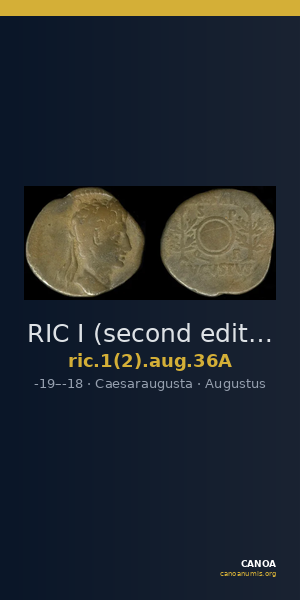 RIC I (second edition) Augustus 36A — CANOA