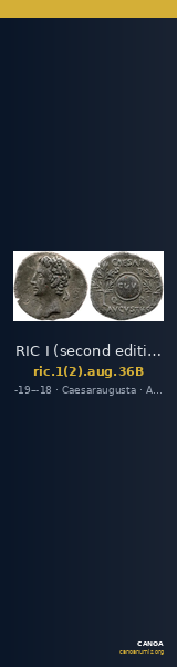 RIC I (second edition) Augustus 36B — CANOA