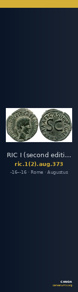 RIC I (second edition) Augustus 373 — CANOA