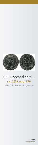 RIC I (second edition) Augustus 376 — CANOA
