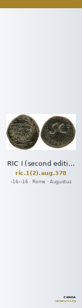 RIC I (second edition) Augustus 378 — CANOA