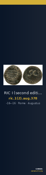 RIC I (second edition) Augustus 378 — CANOA