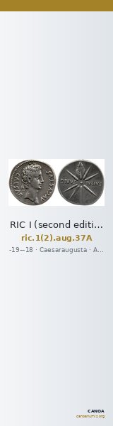 RIC I (second edition) Augustus 37A — CANOA