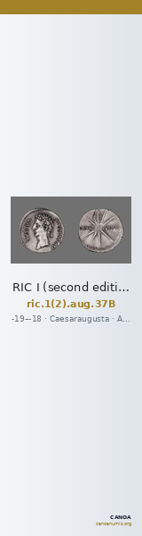 RIC I (second edition) Augustus 37B — CANOA
