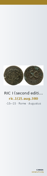 RIC I (second edition) Augustus 380 — CANOA