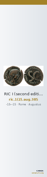RIC I (second edition) Augustus 385 — CANOA