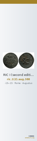 RIC I (second edition) Augustus 388 — CANOA
