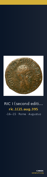 RIC I (second edition) Augustus 395 — CANOA